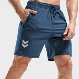 3Colors Men Low-Rise Running Sports Shorts-image-24