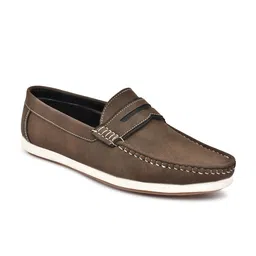 NICO NERINI Men Colourblocked Loafers-picture-17