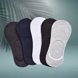 MJE Pack Of 5 Shoe Liners Socks-image-70