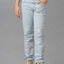 UNDER FOURTEEN ONLY Girls Regular Fit Mid-Rise Low Distress Jeans-picture-46