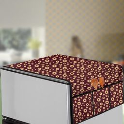 The Furnishing Tree Coffee Brown PVC Air Conditioner Cover-image-44