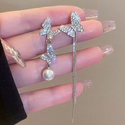 DressBerry Contemporary Drop Earrings-8