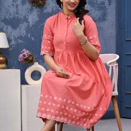 Cloth Bites Women Embroidered Shirt Dress-picture-49