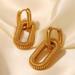 MYKI Contemporary Hoop Earrings-image-42