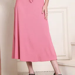 NEUDIS Flared Midi Skirt-image-95