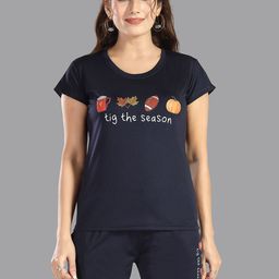 Be You Women Printed Night suit-image-79
