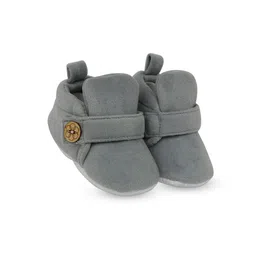 NESKA MODA Unisex Kids Cotton Booties-image-4