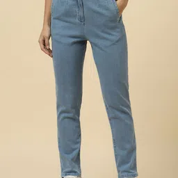 Allen Solly Woman Women Relaxed Fit Light Fade Jeans-56