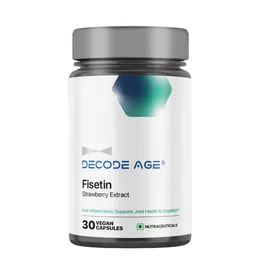 Decode Age Fisetin Strawberry Extract Capsules- 30 Capsules-39