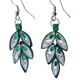 Designers Collection Women Green Earrings-picture-14