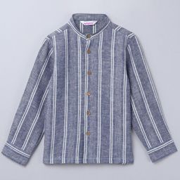 taffykids Boys Comfort Multi Stripes Opaque Striped Casual Shirt-picture-39