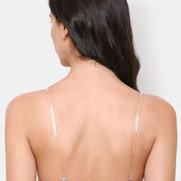 College Girl Pack Of 2 Full Coverage Backless Cotton T-Shirt Bra image 4