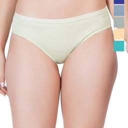 Liigne Pack Of 6 Cotton Mid-Rise Basic Briefs VCPC2315-XS-image-72
