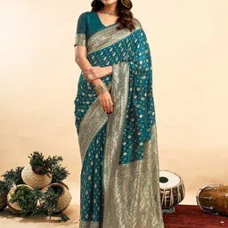 KALINI Woven Design Zari Banarasi Saree-picture-28