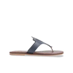 Mochi Printed Leather Wedge with Laser Cuts image 4