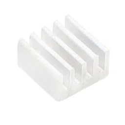 High Quality Aluminium Heat Sink set for Raspberry Pi 4 (White) image 3