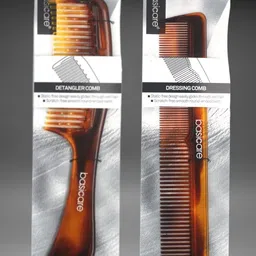 basicare Set Of 2 Dressing & Detangling Detailing Hair Comb-11