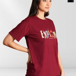 Belfry Women Typography 2 Printed Applique T-shirt-image-16