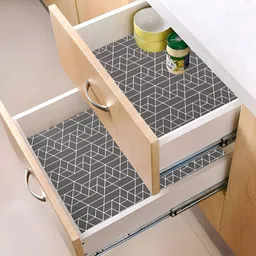 Aura Grey Set of 1 Regular Shelf Liner Organisers image 2
