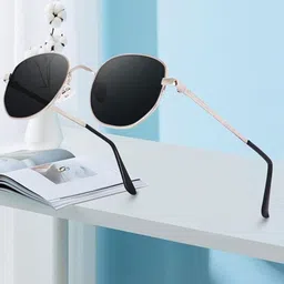 SPADEACES Unisex Rectangle Sunglasses with UV Protected Lens spadeaces pathan 01 image 2