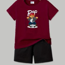 MITANSH Unisex Maroon Dresses-image-67