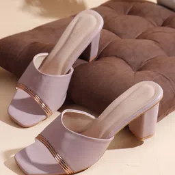 DressBerry Party Block Sandals-image-17
