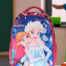 YK Kids Disney Frozen Printed 3-Compartment School Backpack-picture-30