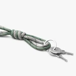 DailyObjects Grey-Green Tether Keyring image 4