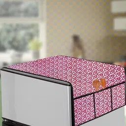 The Furnishing Tree Pink PVC Air Conditioner Cover-image-45