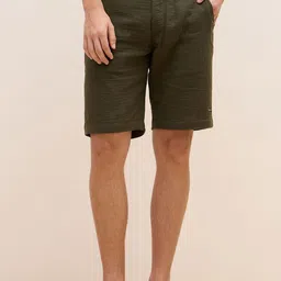 Iconic Men Pure Cotton Mid-Rise Chino Shorts-image-88