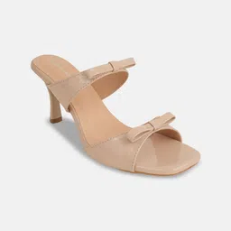 DROP BOLD Solid Slim Heeled Sandals-67