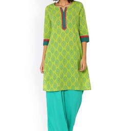 SRISARAS Women Relaxed Fit Mid-Rise Cotton Trousers-image-78