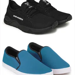 Spotwalk Men Mesh Running Shoes-picture-5