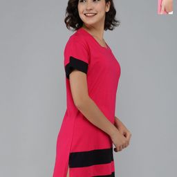 Dreambe Women 2 Applique T-shirt-image-49