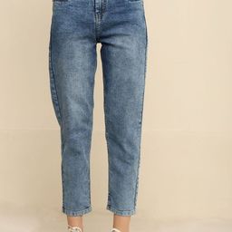 zayla Women Comfort High-Rise Heavy Fade Stretchable Jeans-image-38