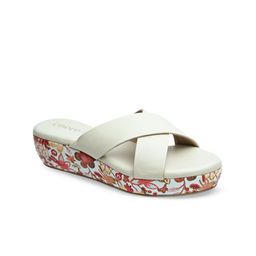 Chere Women Printed Wedge Heel Peep Toe Sandals-18