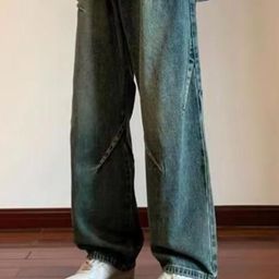 HERE&NOW Men Relaxed Fit Mid-Rise Light Fade Jeans-picture-31