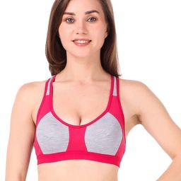 Halfspin Girls Full Coverage Non Padded Sports Bra-picture-17