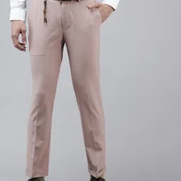 Van Heusen Men Skinny Fit Formal Trousers-picture-48