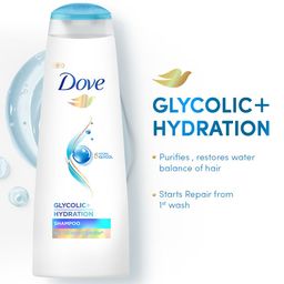 Dove Set of Glycolic+ Hydration Conditioner - 175ml & XL Shampoo - 650ml image 2