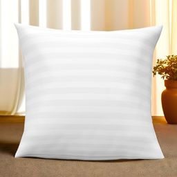 Aura White Microfibre Square Shaped Pre-Filled Cushions-image-33