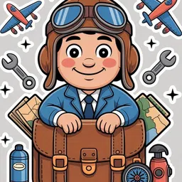 PRINTING DADDY Cartoon Characters Decals and Stickers-picture-22