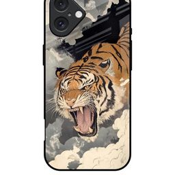QRIOH Quirky Printed iPhone 16 Plus Back Case Mobile Accessories-image-53