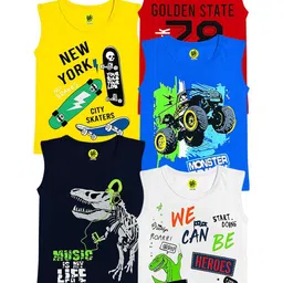 YK Boys 5 Printed T-shirt-46