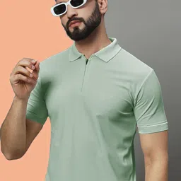 SZN Men Polo Collar Solid T-shirt-picture-40