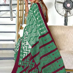 DIVASTRI Block Printed Saree image 2
