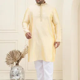 SOJANYA PLUS Men Regular Kurta with Pyjamas-9