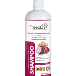 Treezio Onion & Plant Keratin Shampoo for Hair Fall Control - 500ml-15
