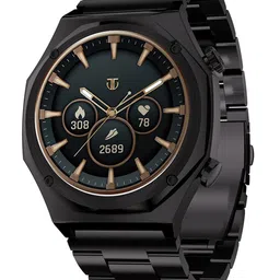 Titan Men Maestro 1.43 Zero Lag AMOLED SS316L Stainless Steel Health Tracking Smart Watch-48