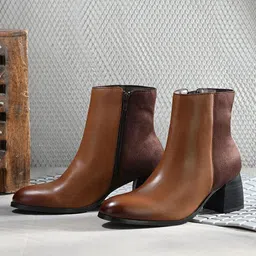 El Paso Women Block Heeled Regular Boots-picture-15
